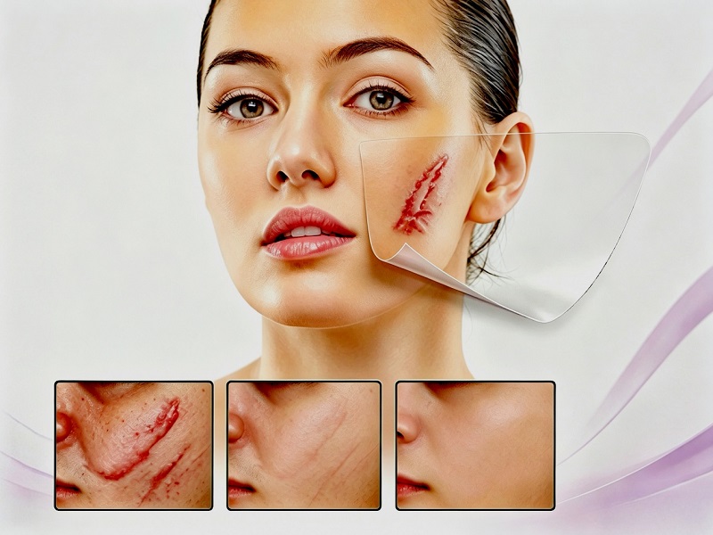Medicazioni per cicatrici in silicone CmallBio adatte per il recupero delle ferite in chirurgia estetica Medicazioni per cicatrici in silicone CmallBio adatte per il recupero delle ferite in chirurgia estetica